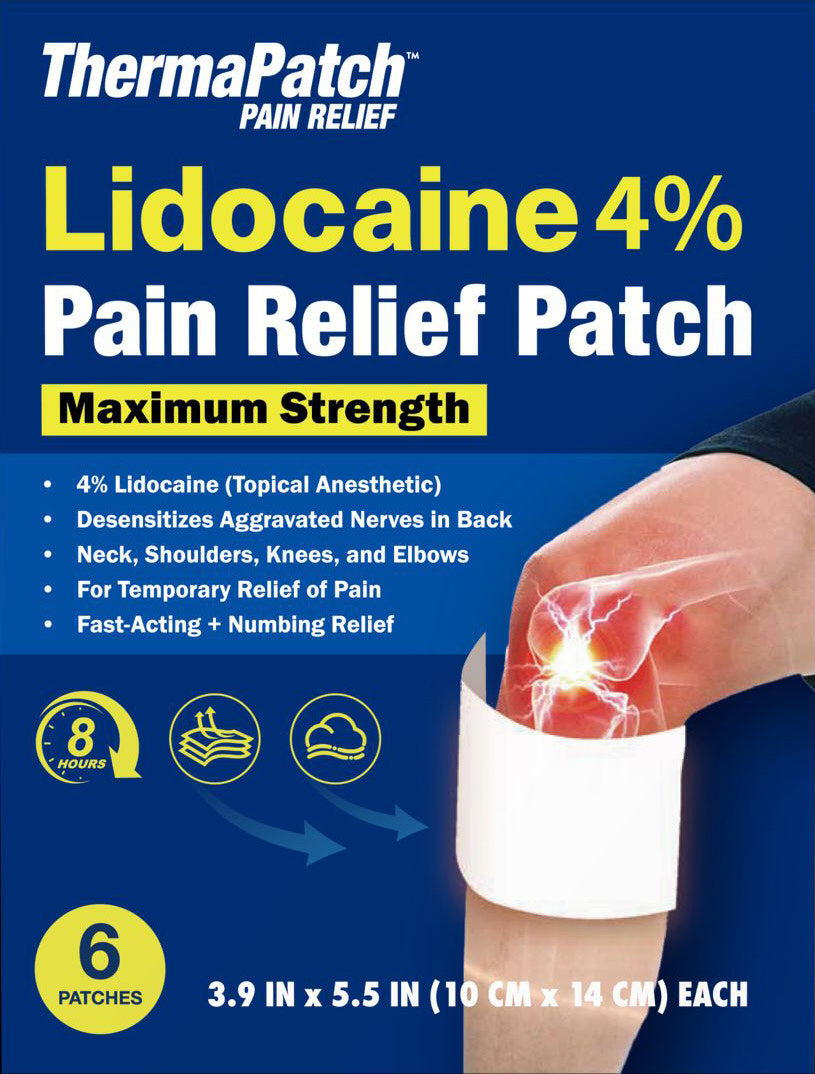 Lidocaine 4% Patches