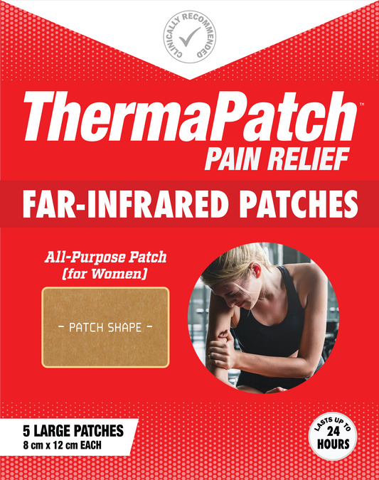 Far-Infrared All-Purpose Patch (for Women) Pack of 5